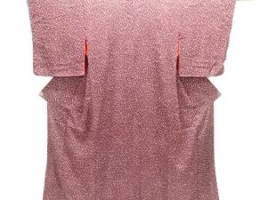 アンティーク　紋錦紗　抽象模様着物